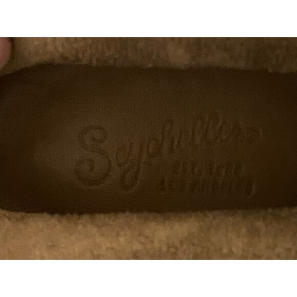 Seychelles Floodplain Suede Chunky Heel Back Zip Ankle Boots Sz 10M Cognac NWT - Picture 7 of 7